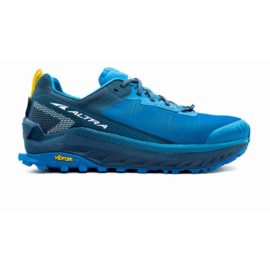 Altra Trailrunning Schuhe Herren - Olympus 4 - Blau/Gelb 218VCETAF